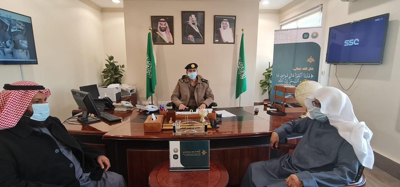 مدير شرطة محافظة الخبر يطلق فعاليات حملة  "إن الله لا يصلح عمل المفسدين"