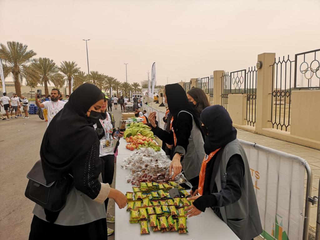 الكشافة يساهمون في إنجاح تنظيم النسخة الثانية من ماراثون الرياض