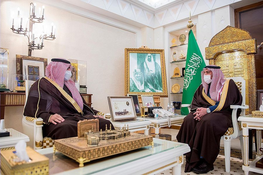سمو أمير القصيم يستقبل نائب وزير الرياضة